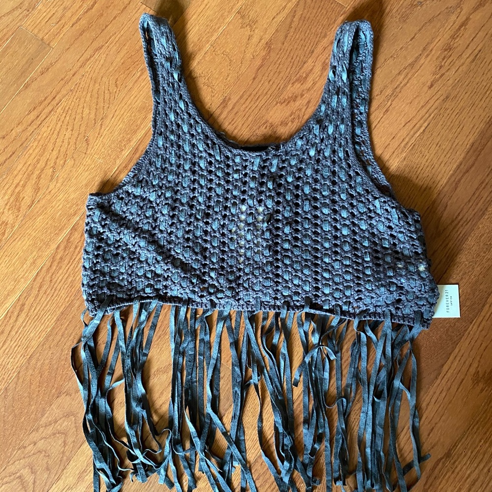 Forever 21 Knit Crop Top